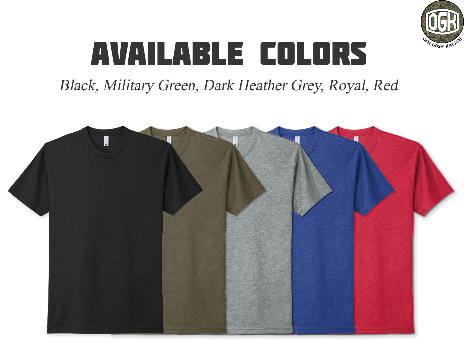 AK-104 Avtomat Kalashnikov T-Shirt – AK47 – Multiple Colors Available