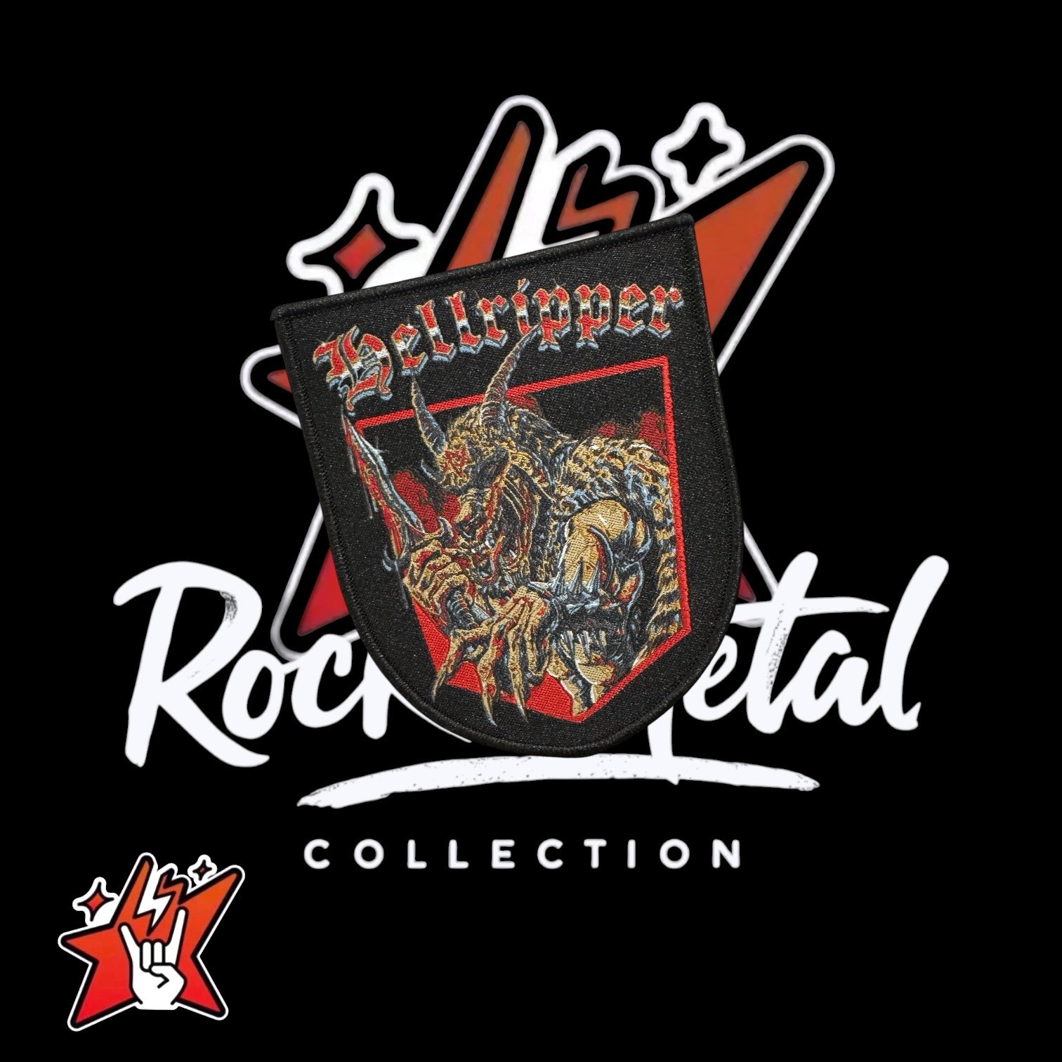 Hellrripper Official Exclusive Woven Patches Venom Bathory Sodom Motorhead