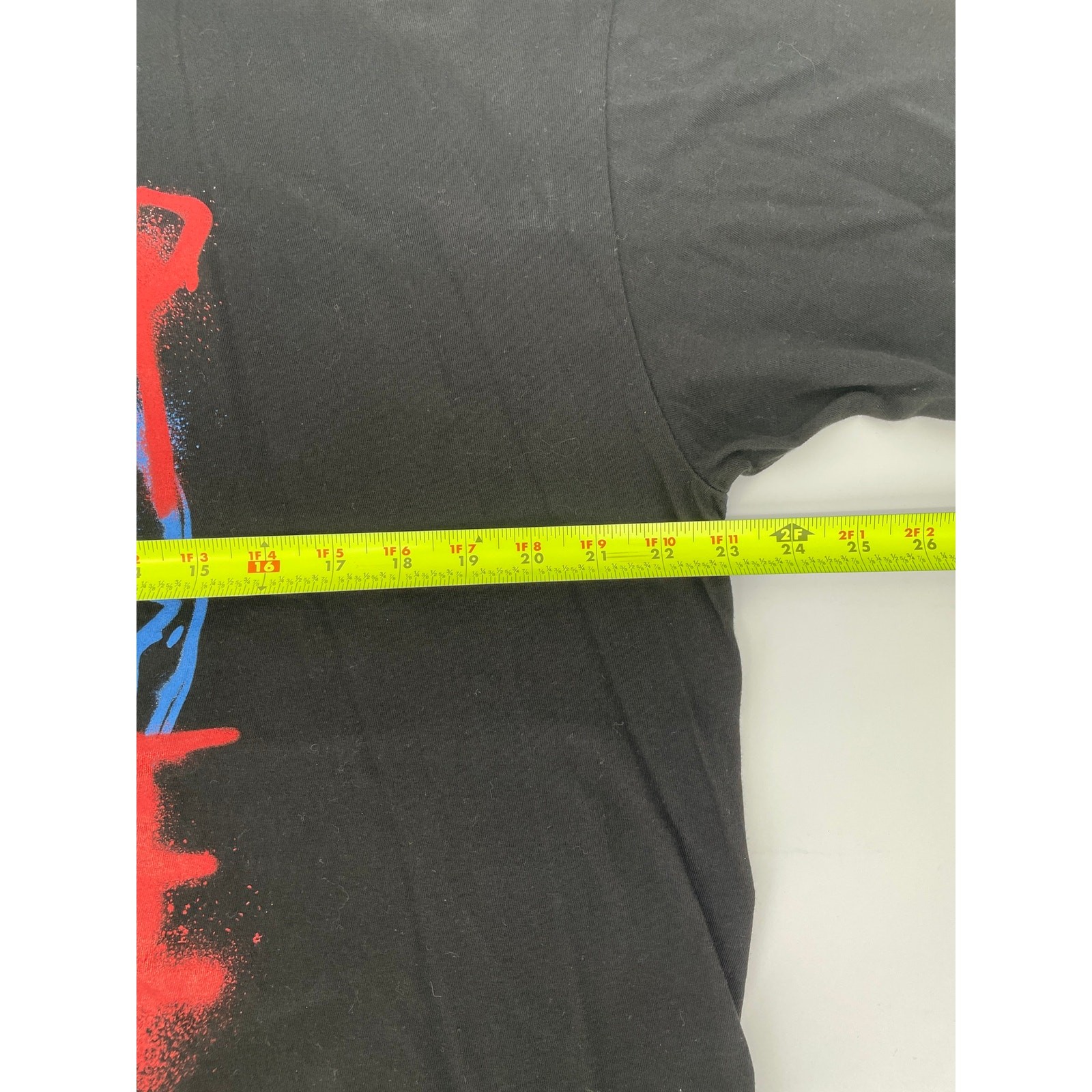 Inner Circle AEW Wrestling Chris Jericho Black Tshirt Spray Paint Graphic Sz XL
