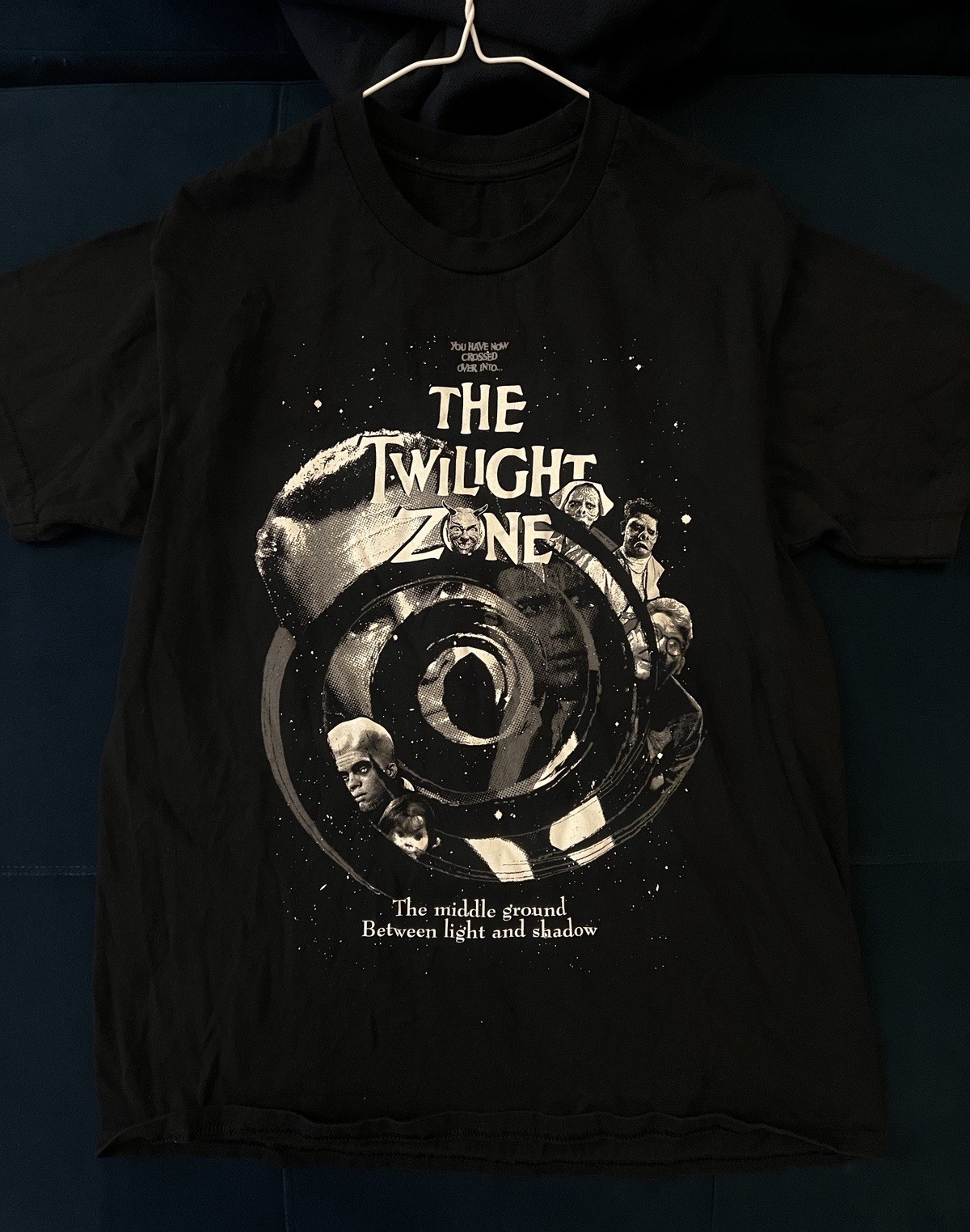 The Twilight Zone T Shirt LARGE Graveyard Goods OOP RARE