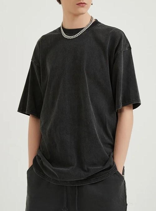 100% Cotton Washed Plain Oversized T-Shirts – Comfort and Style Combined!