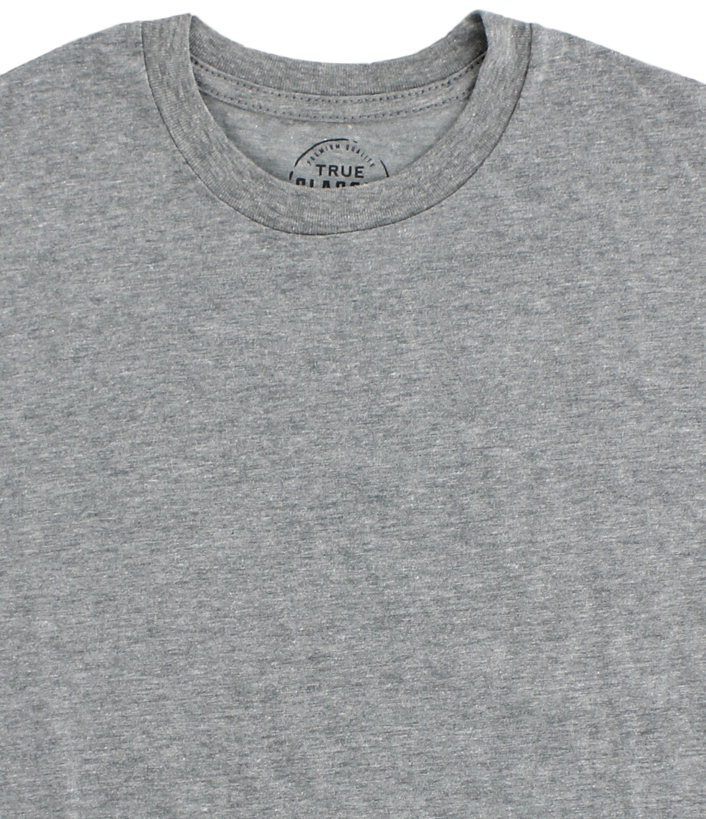 True Classic Men’s T-Shirt Short Sleeve Athletic Cut Crew Neck Scoop Tail Basics