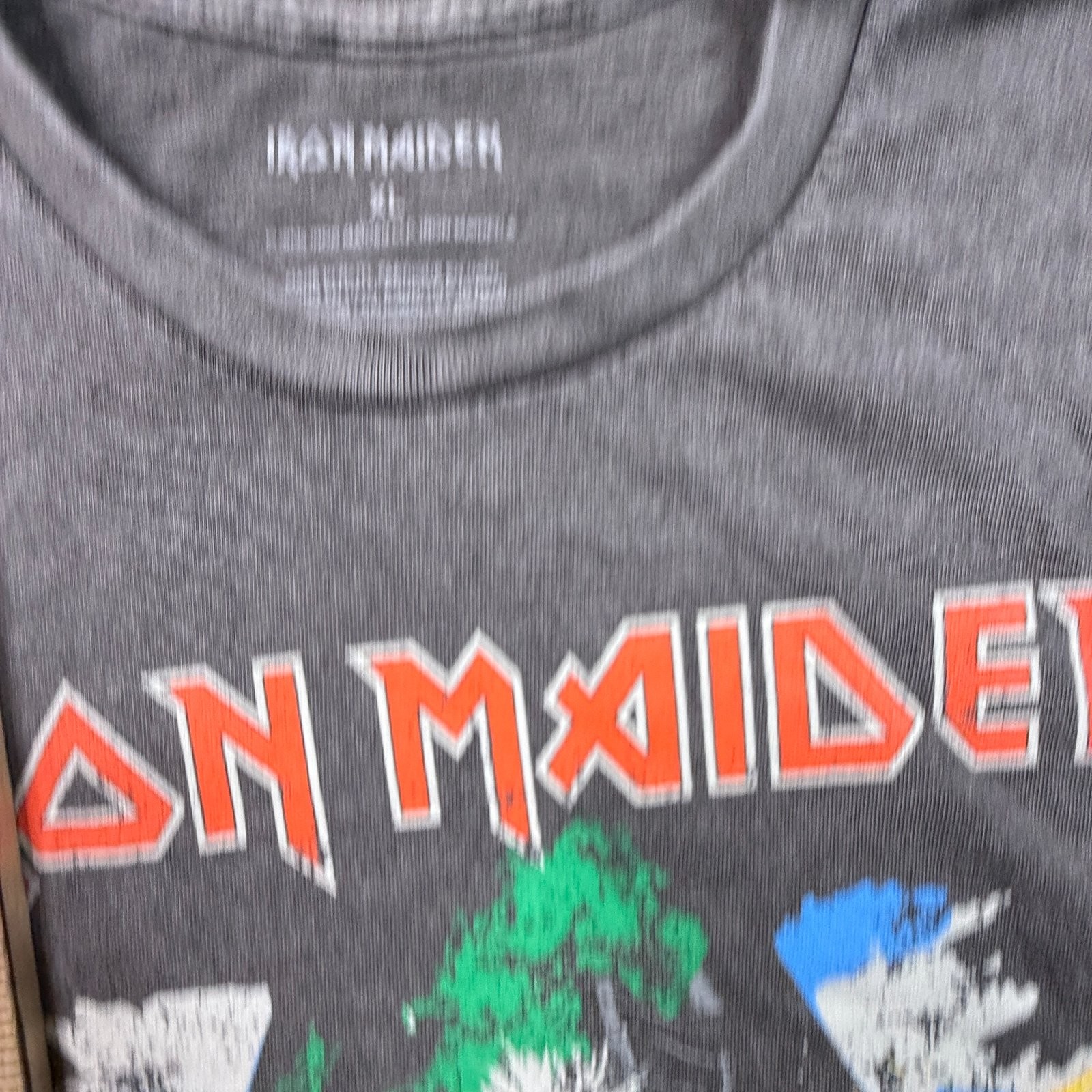 Iron Maiden Tailgunner 2025 Licensed Reissue Band Tee Mens XL Euro Tour