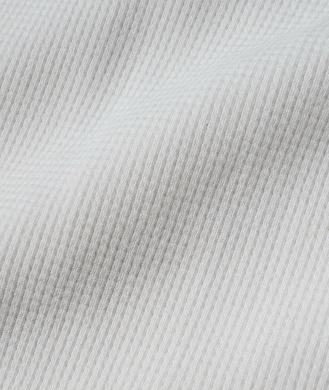 Heavyweight Waffle Cotton Long Sleeve – White Non Stock Mfg. Co.XL