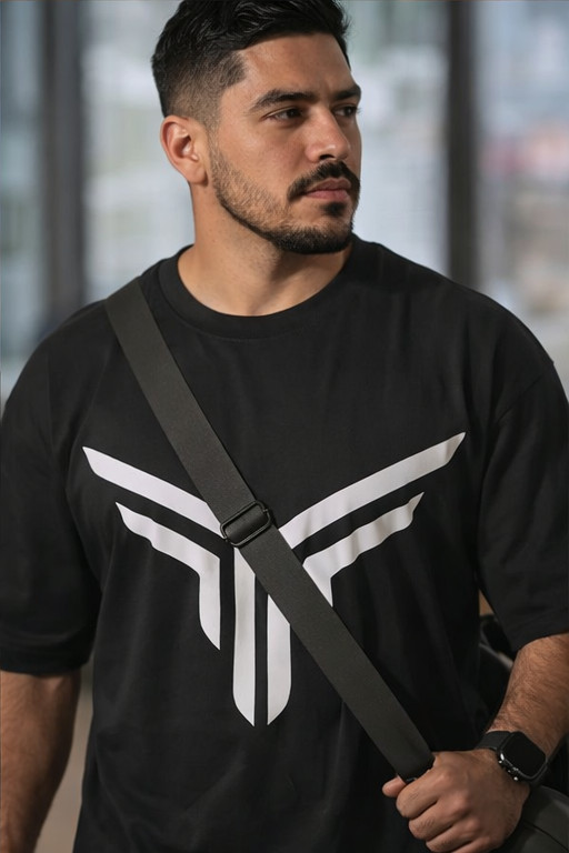 Men’s Cotton Heavyweight Oversized Boxy Style Dropped Shoulder Casual T-Shirt