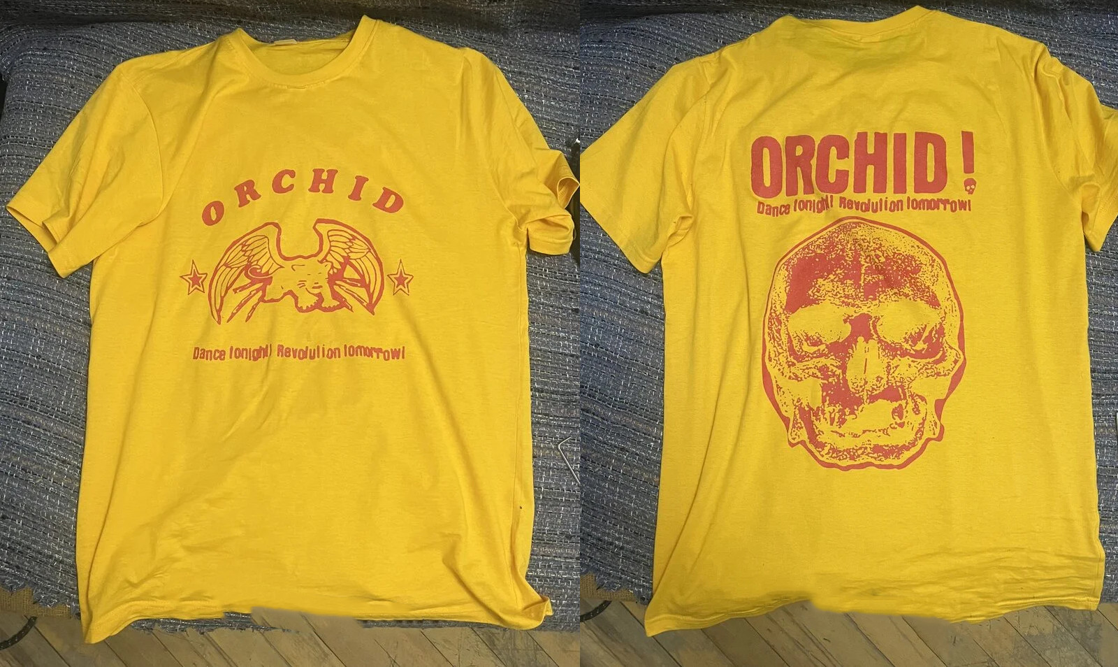 Orchid – Dance tonight Revolution tomorrow T-Shirt US2231