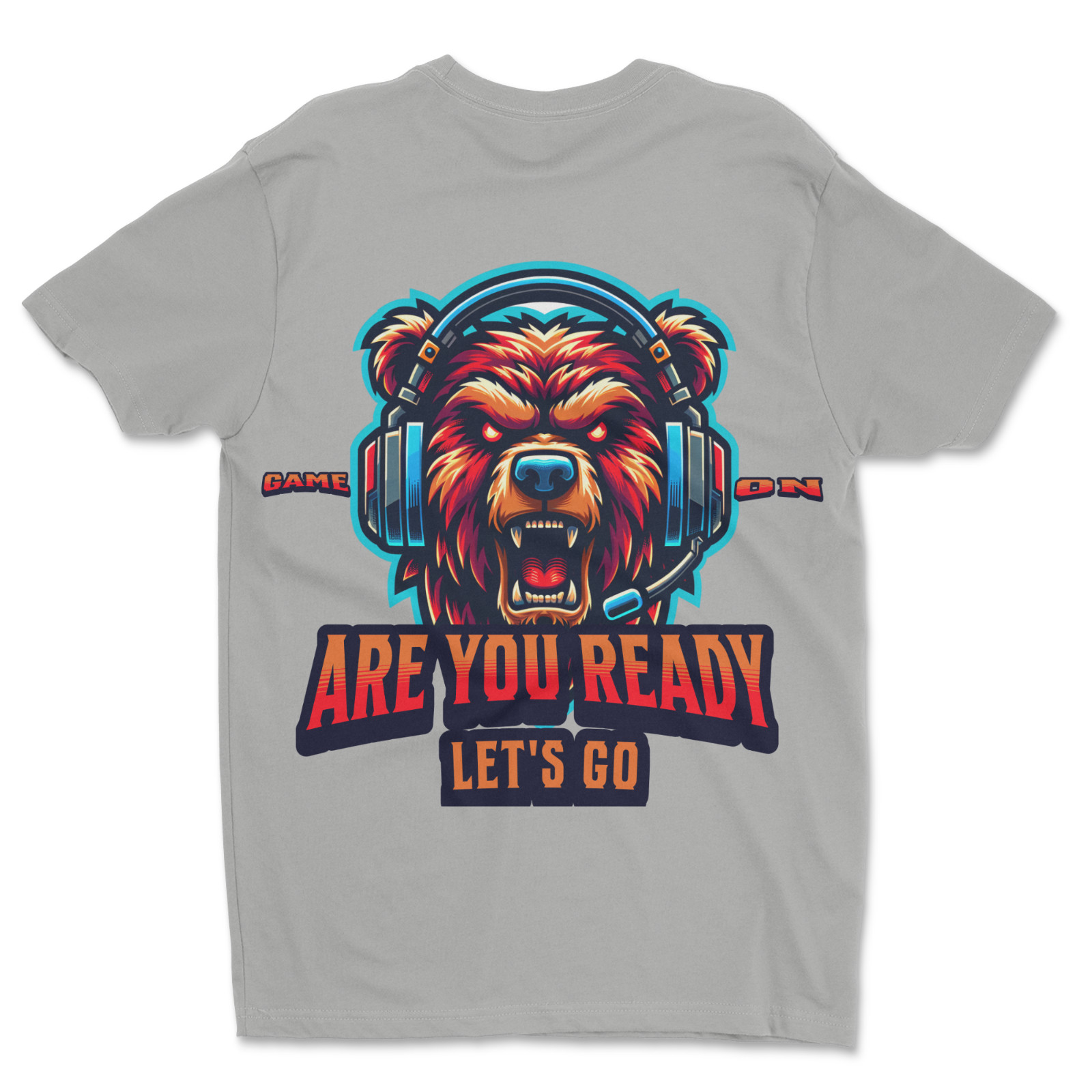 Custom T-Shirt, Are You Ready Dtf Print On Next Level T-Shirt unisex Soft Cotton