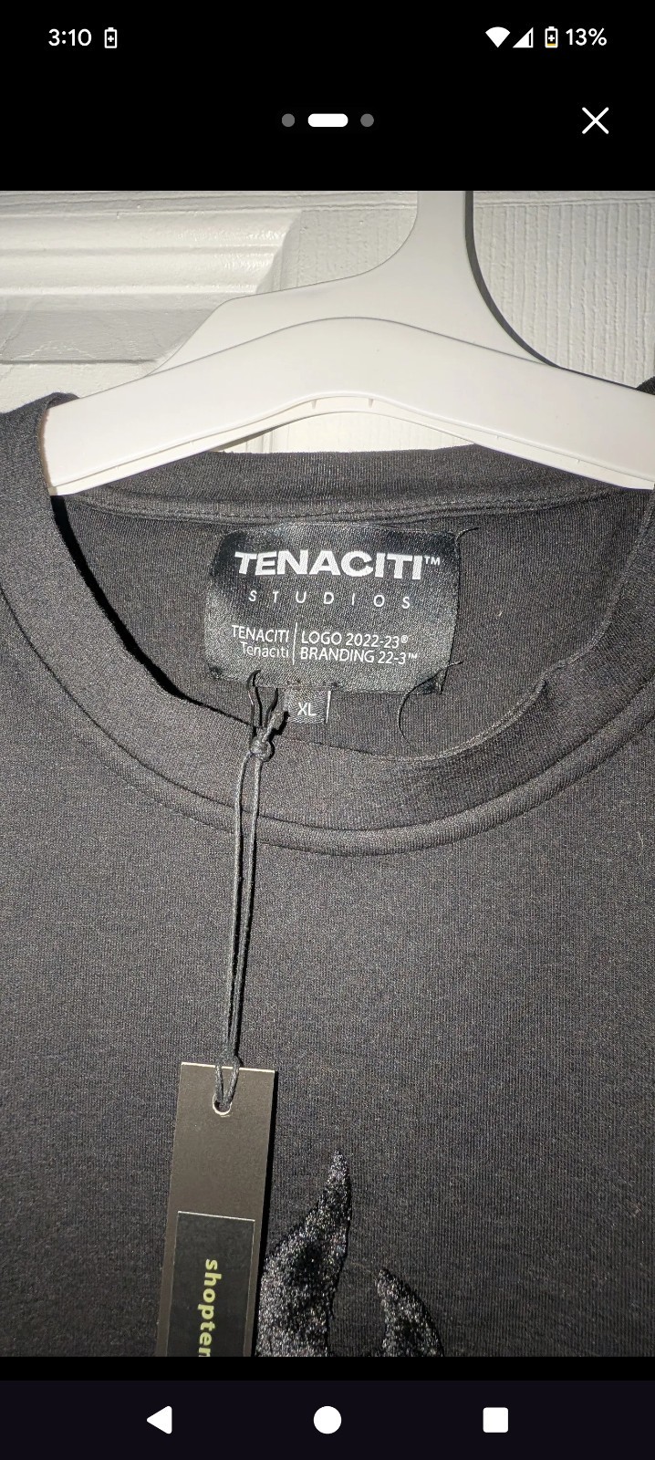 Tenaciti Studios Black Tee