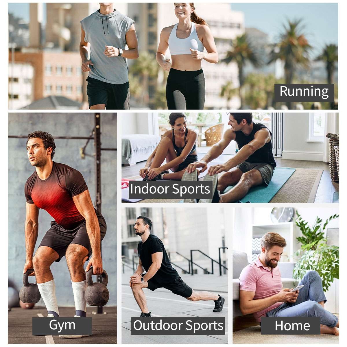Men’s Compression Athletic Fitness Shirt Base Layer Tops Sports Gym Tight Dry