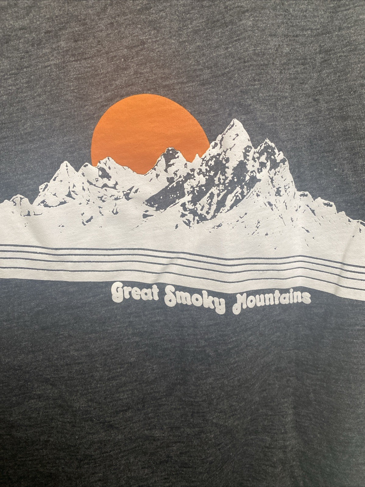 NEW Threads 4 Thought Men’s 2XL Gray Great Smokey Mountains T-Shirt NWT