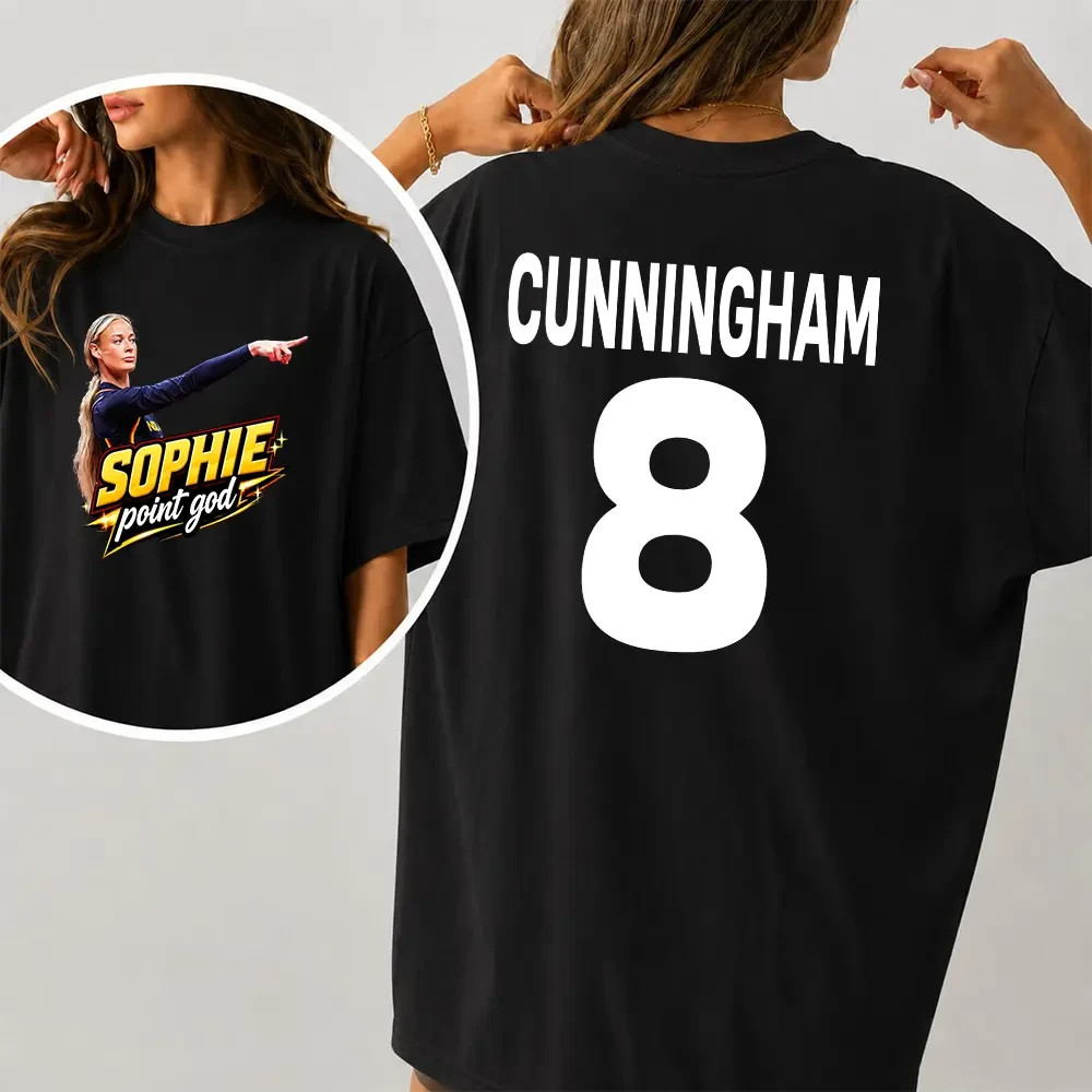 Sophie Cunningham 8 Fan Shirt, Basketball Graphic Tee, Point God Sports T-Shirt,
