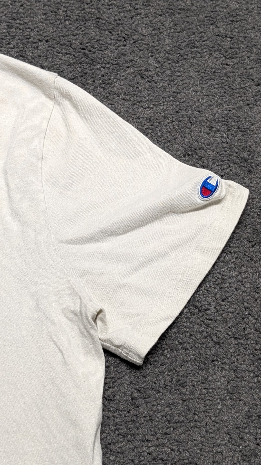 Vintage Champion Shirt Large 80’s California Single Stitch White Rose Casual
