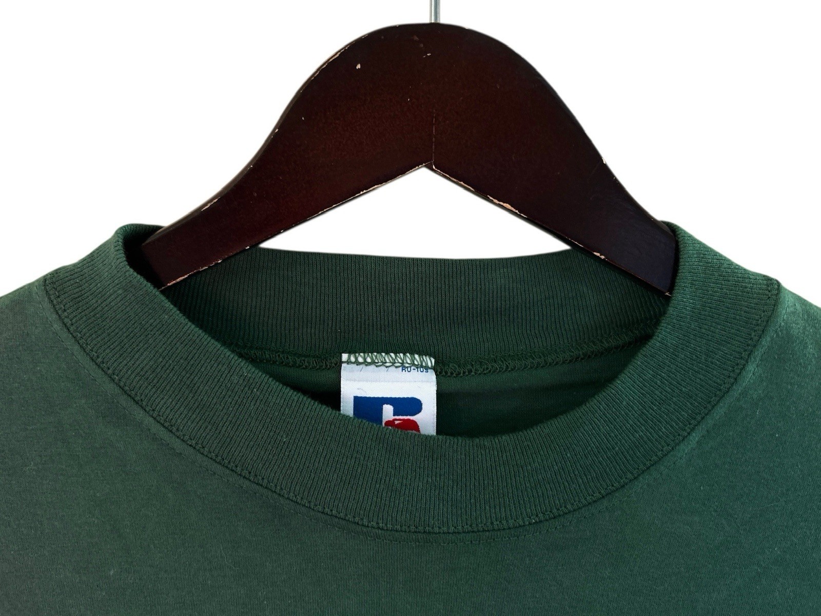 vintage russell athletic high cotton mock neck shirt mens size medium NWT 90s