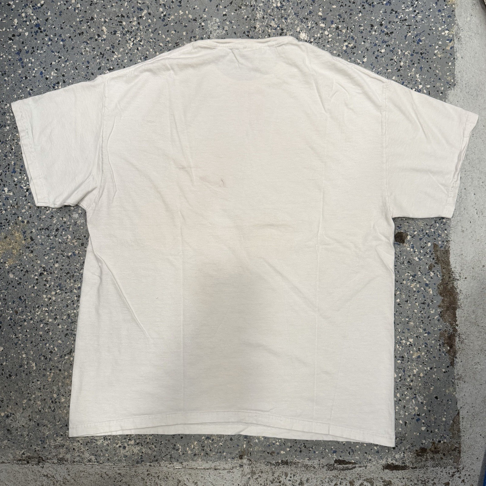 Vintage The Simpsons 2008 Movie Promo White T-shirt Men Size XL 00s-Cartoon