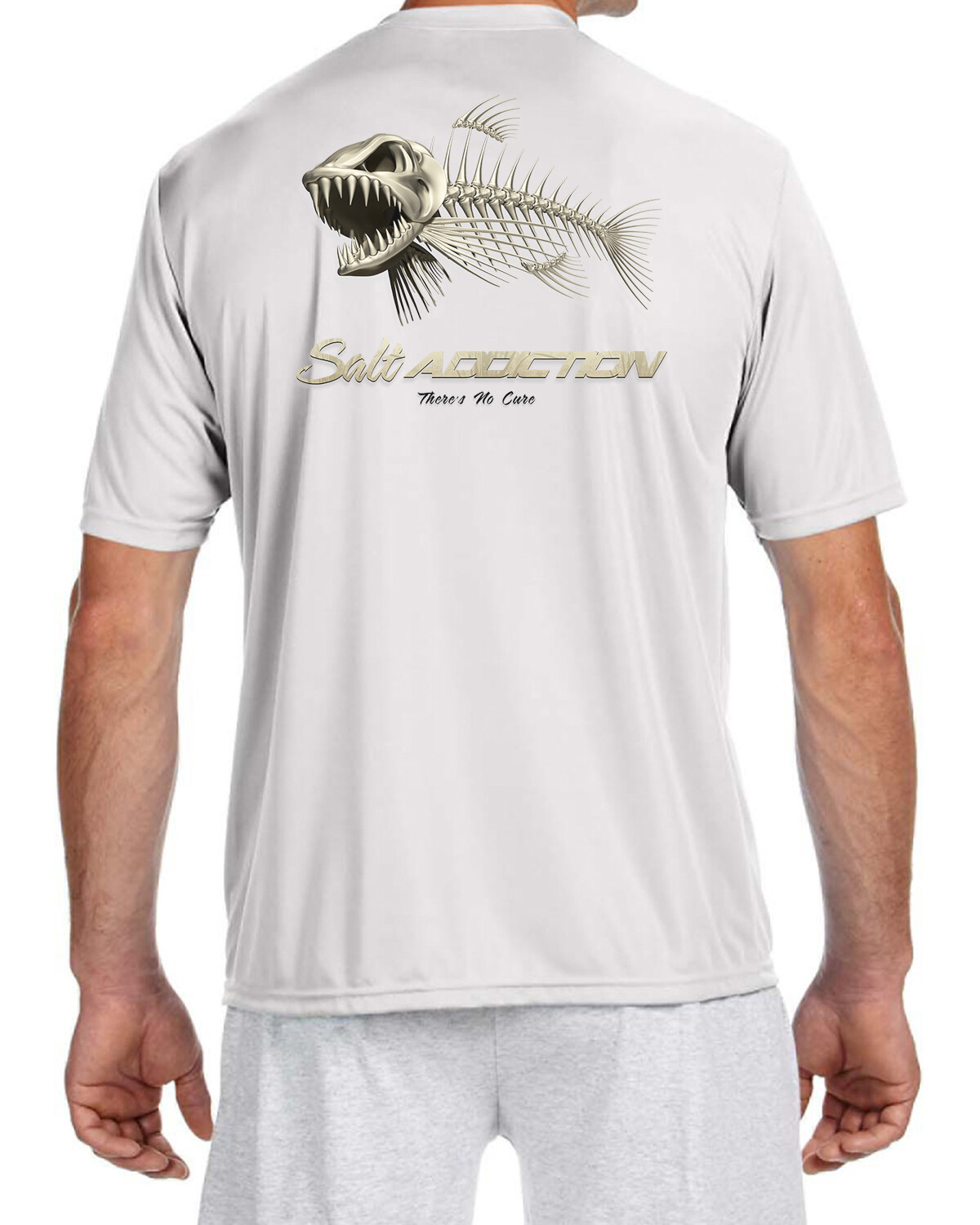 Salt Addiction t shirt Short Sleeve MicroFiber Fishing moisture wicking uv sun