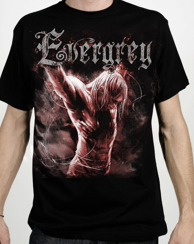 EVERGREY Band Album Graphic T Shirt S-5XL Black Unisex EM1700