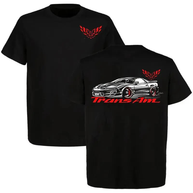Trans Am Muscle Car Graphic T-Shirt, Classic Firebird Trans Am Tee for Men