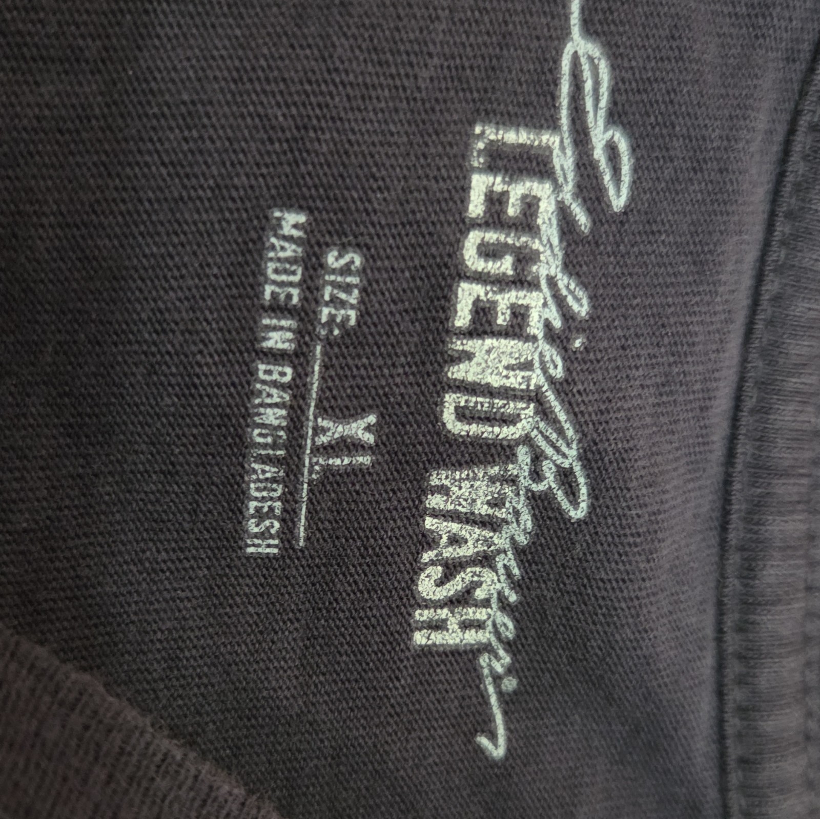 Eddie Bauer Men’s Solid Crew Neck Short Sleeve Black Logo T-Shirt XL