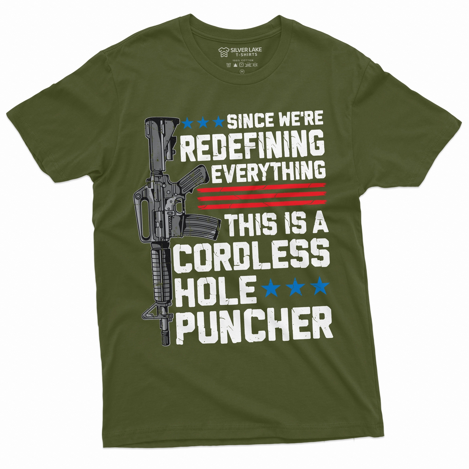 Men’s second amendment pro gun T-shirt the 2nd constitutional patriotic tee