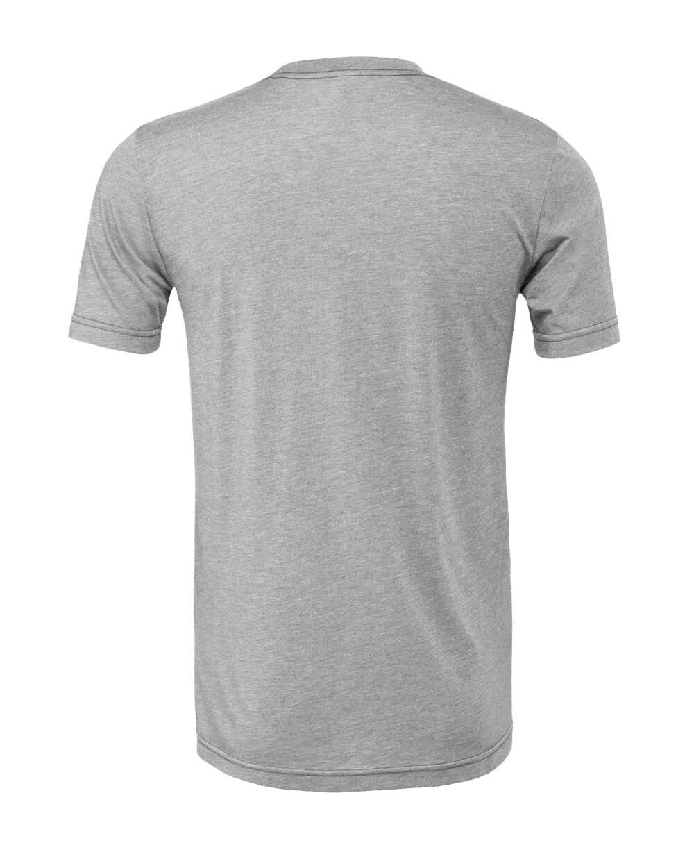 Bella + Canvas 3001CVC Small Athletic Heather Grey CVC Jersey Tee Unisex Tshirt