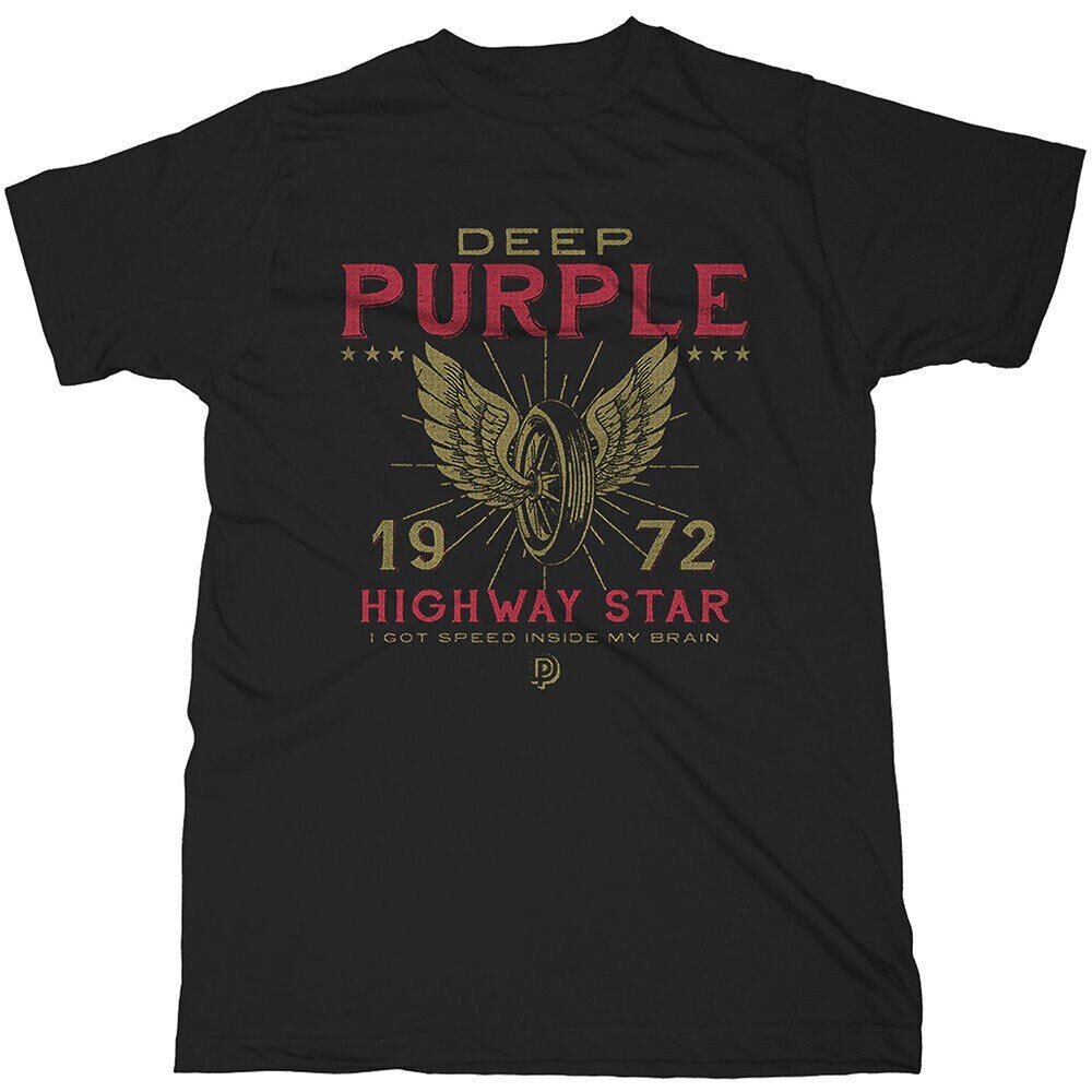 1992 Highway Star Deep Purple Band Shirt Black Unisex S-5XL 1J0150