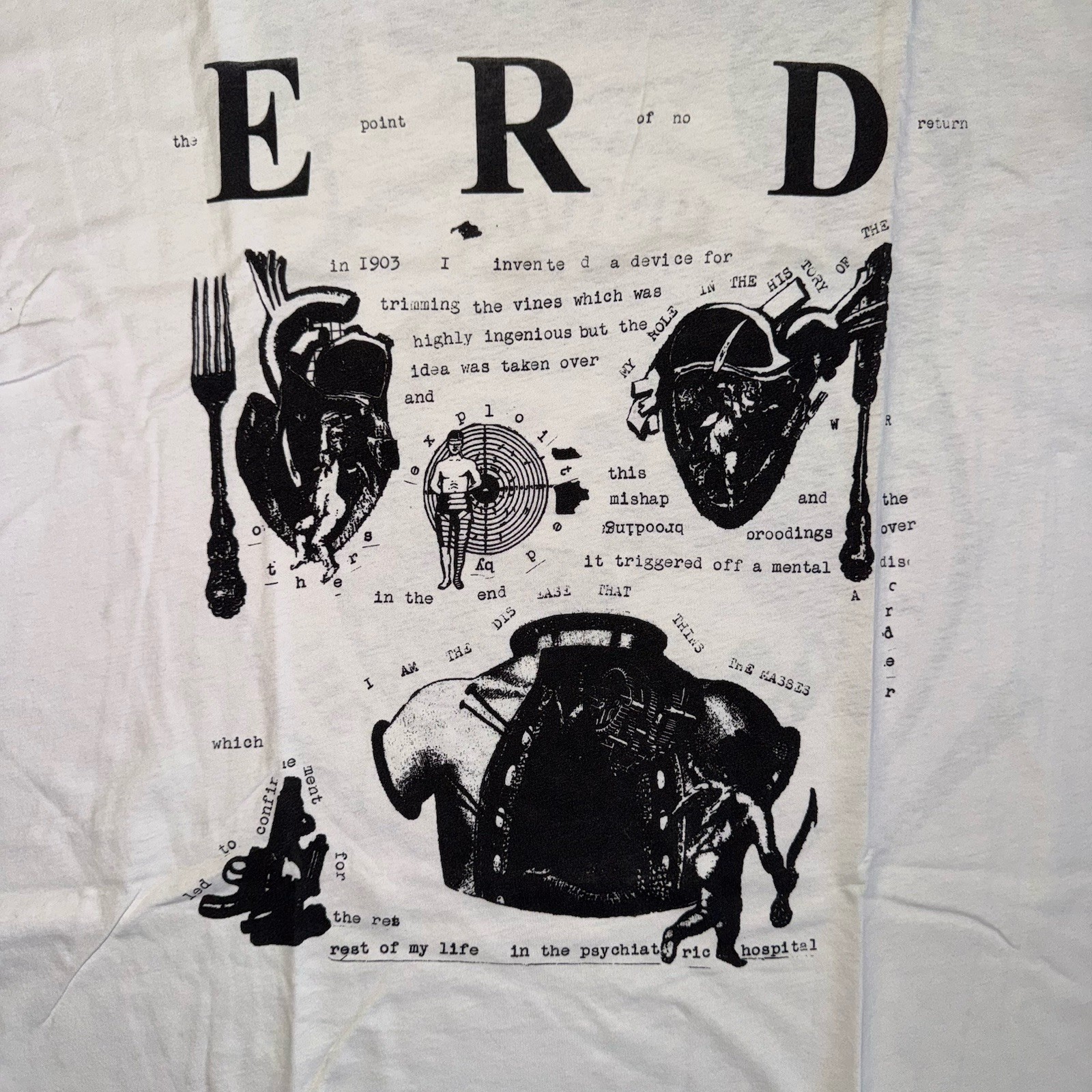 Enfants Riches Deprimes – My Role In The War Print T-Shirt Size: L