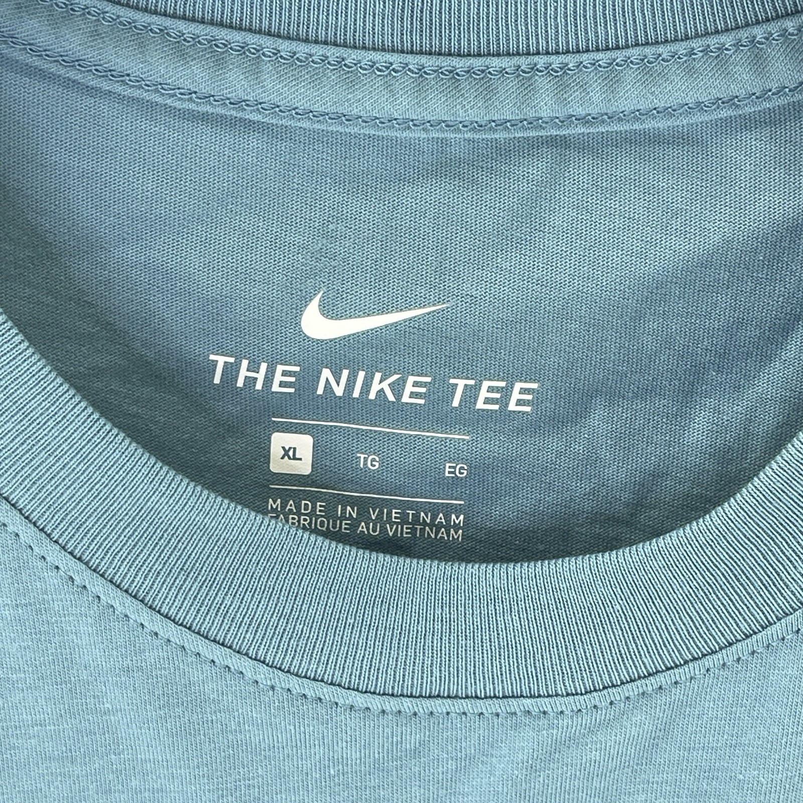 Nike Air Kyoto Temple Japan Graphic T-shirt Men XL Blue Short Sleeve CT6530 424