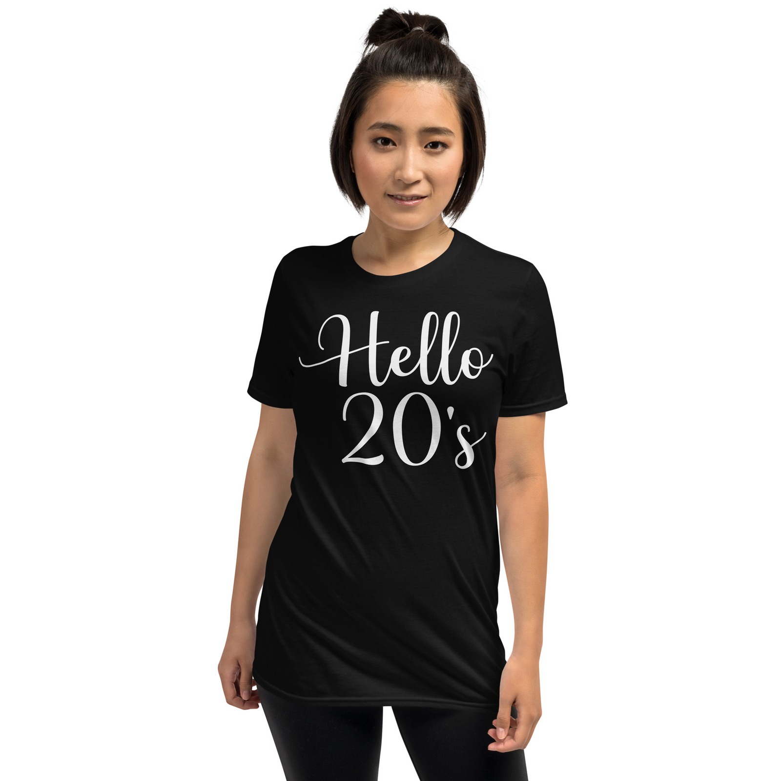 Hello 20’s Women 20 Year Old 20th Birthday Shirt
