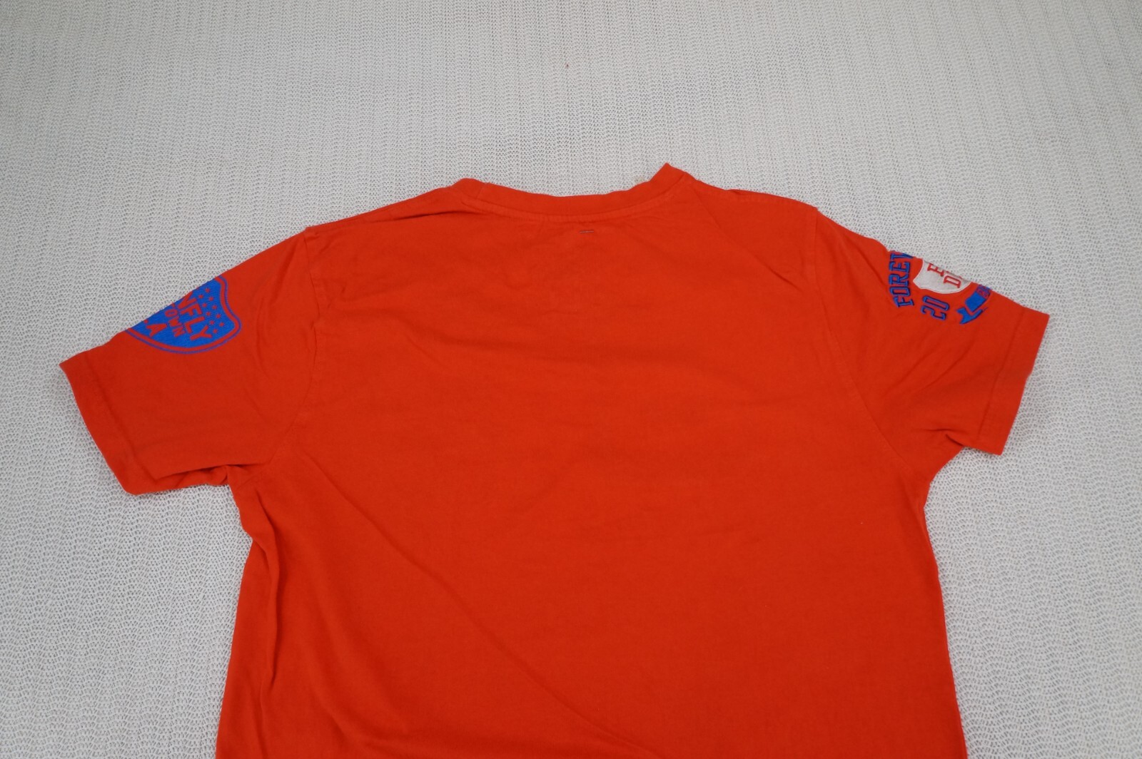 Born Fly Shirt Mens Medium Red Embroidered Stay Fly Hip Hop Streetwear