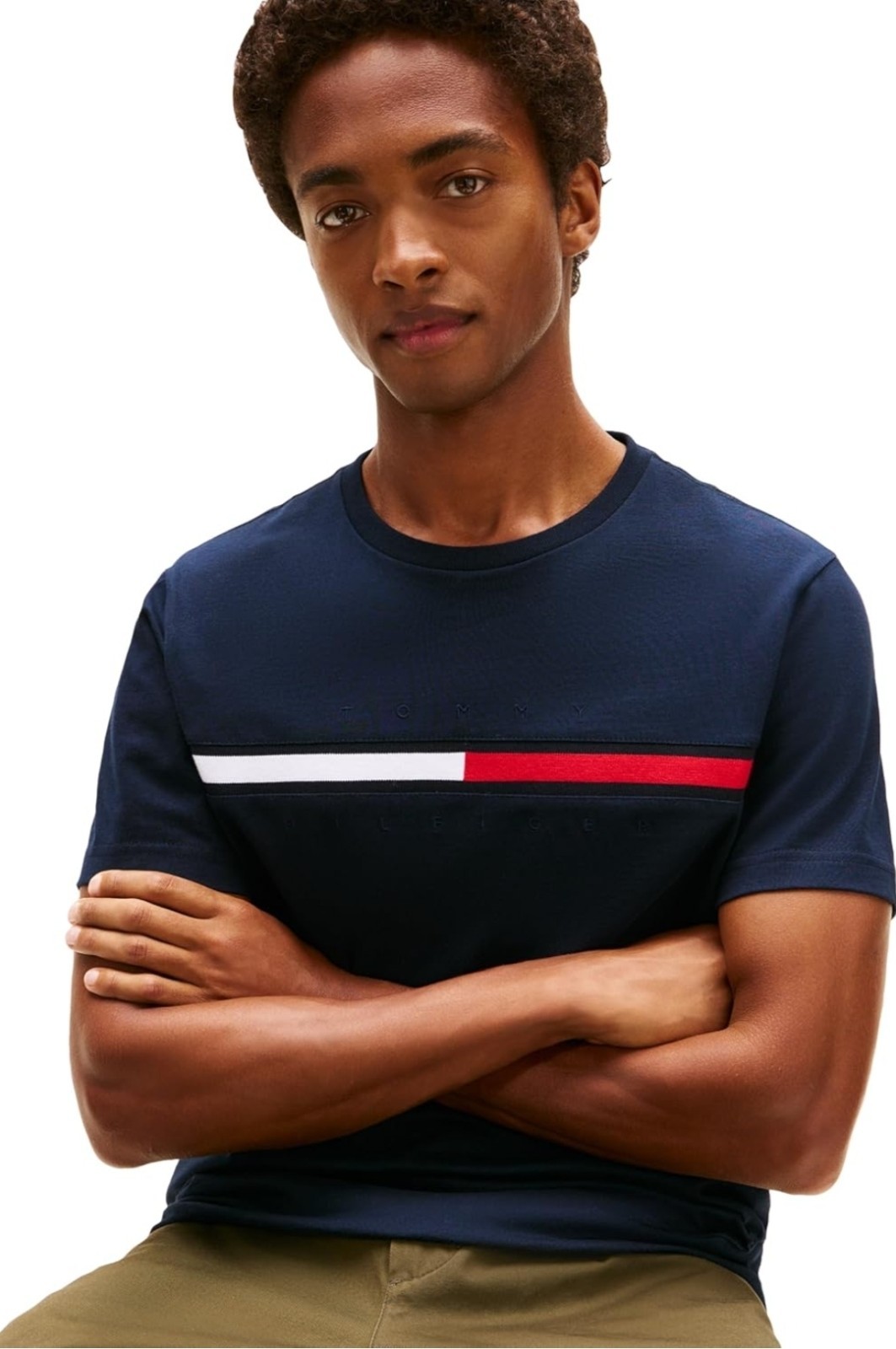 Tommy Hilfiger Mens Short Sleeve Tino T-Shirt Medium New In Packaging.