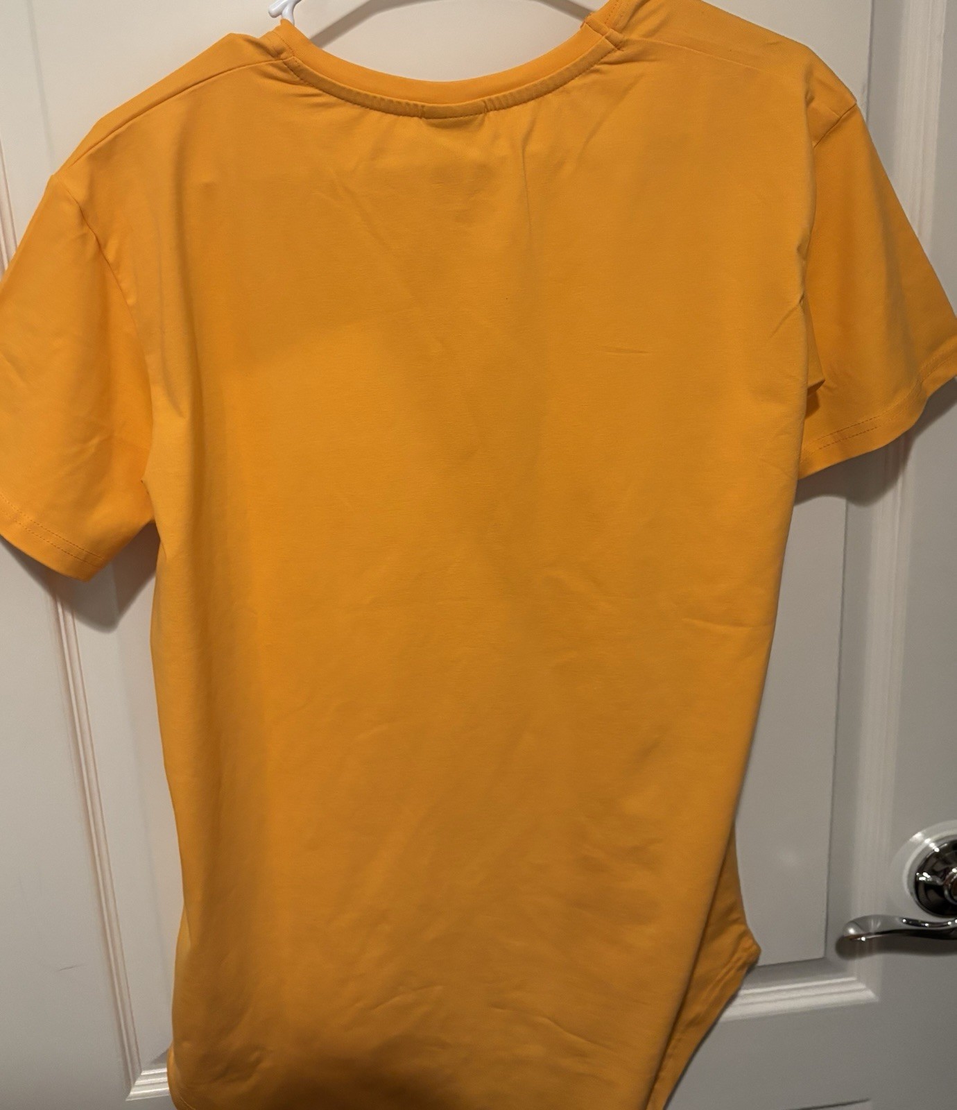 Father Sons Classic Orange Curved Hem Crew Lg T-Shirt New With Tags