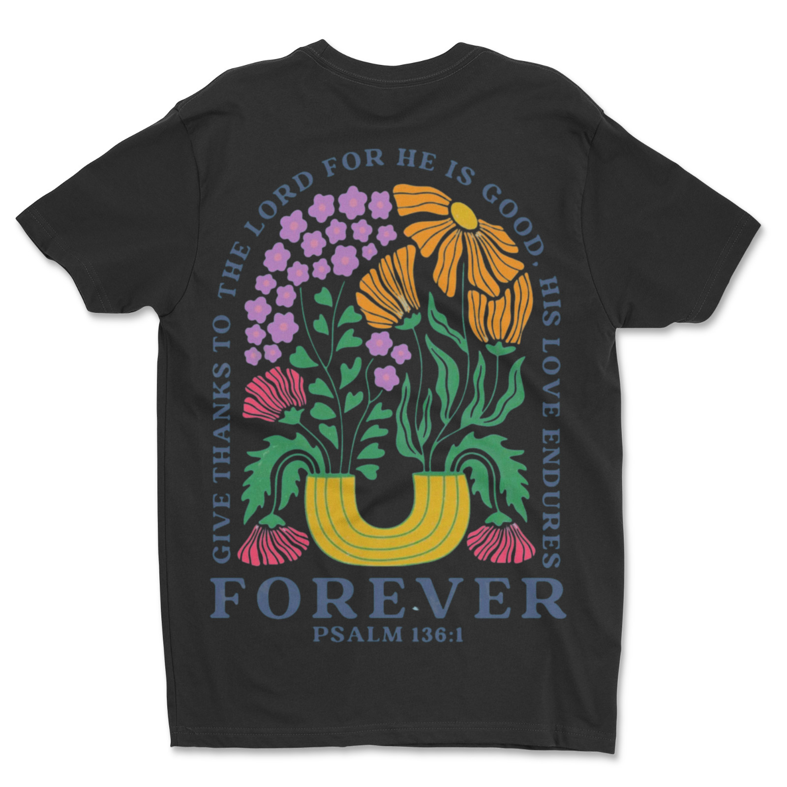 DTF flowers/ Custom Unisex Soft Style T-Shirts, Next Level- Cotton