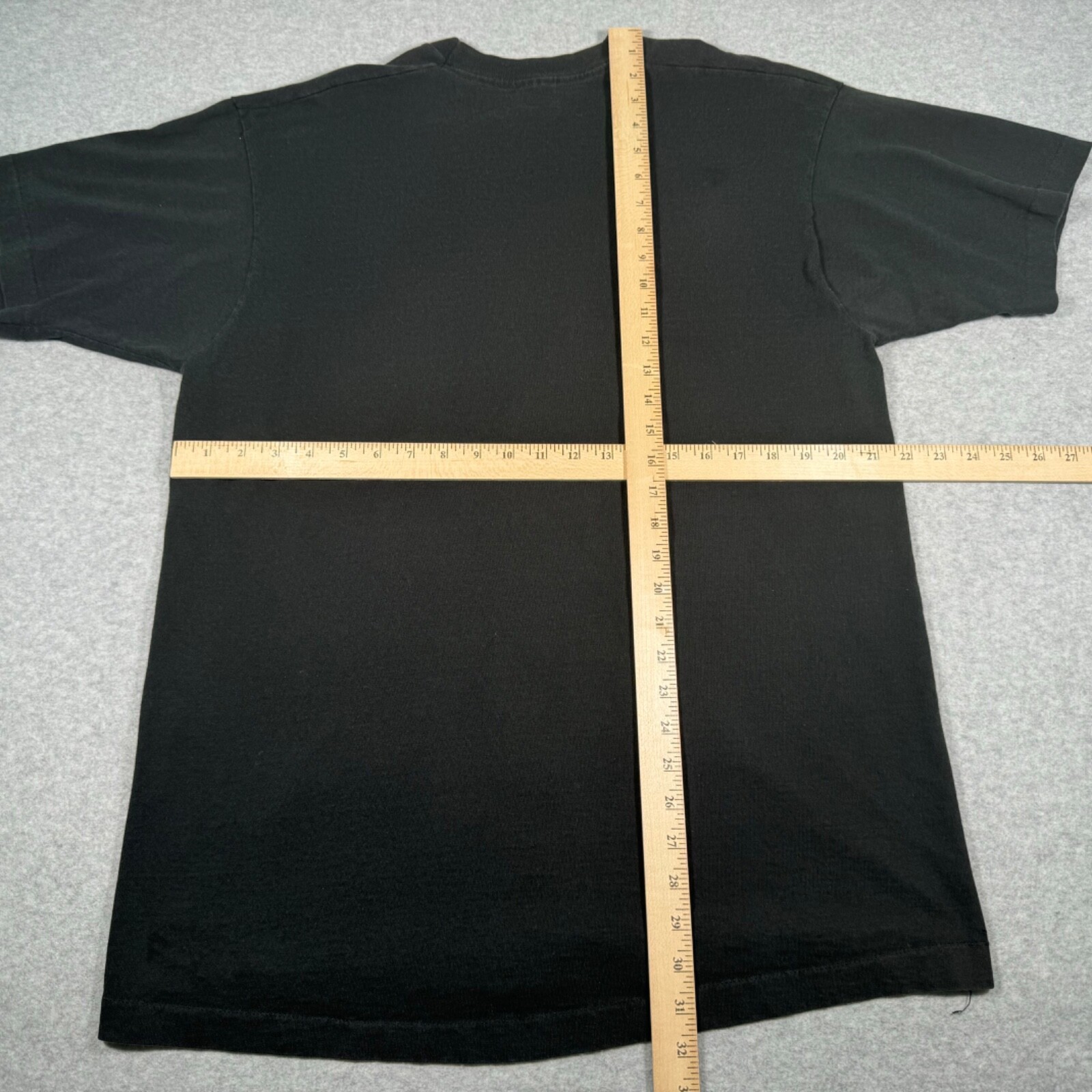 Vintage Shirt Adult Large Black Aztec Symbols Faces Single Stitch Mens 90s