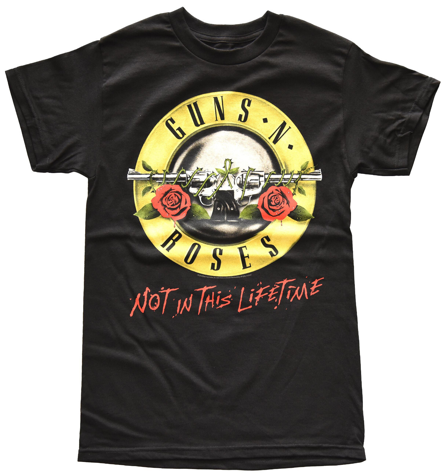 Guns N Roses GNR Not In This Lifetime Concert Tour Men’s Black T-Shirt New