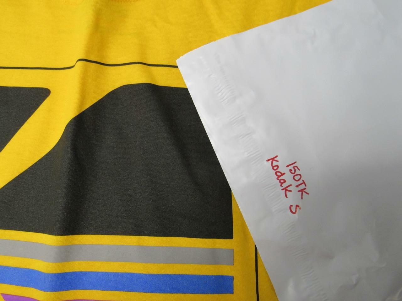 New Kodak Polychrome Mens Sizes S-M-L-XL Yellow Licensed Shirt