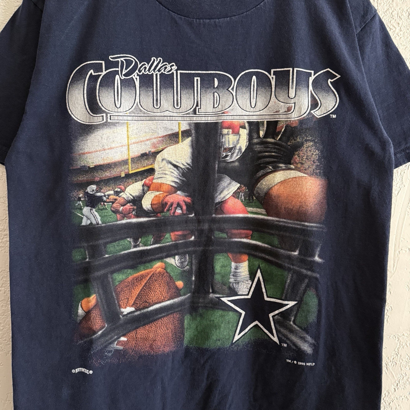 1995 NFL Dallas Cowboys Vintage Shirt Lee Sport Shirt — Size M