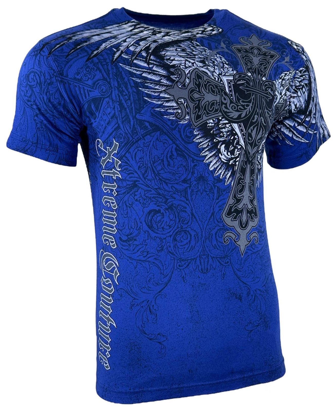 Xtreme Couture By Affliction Men’s T-shirt Long View Biker Tattoo S-5XL