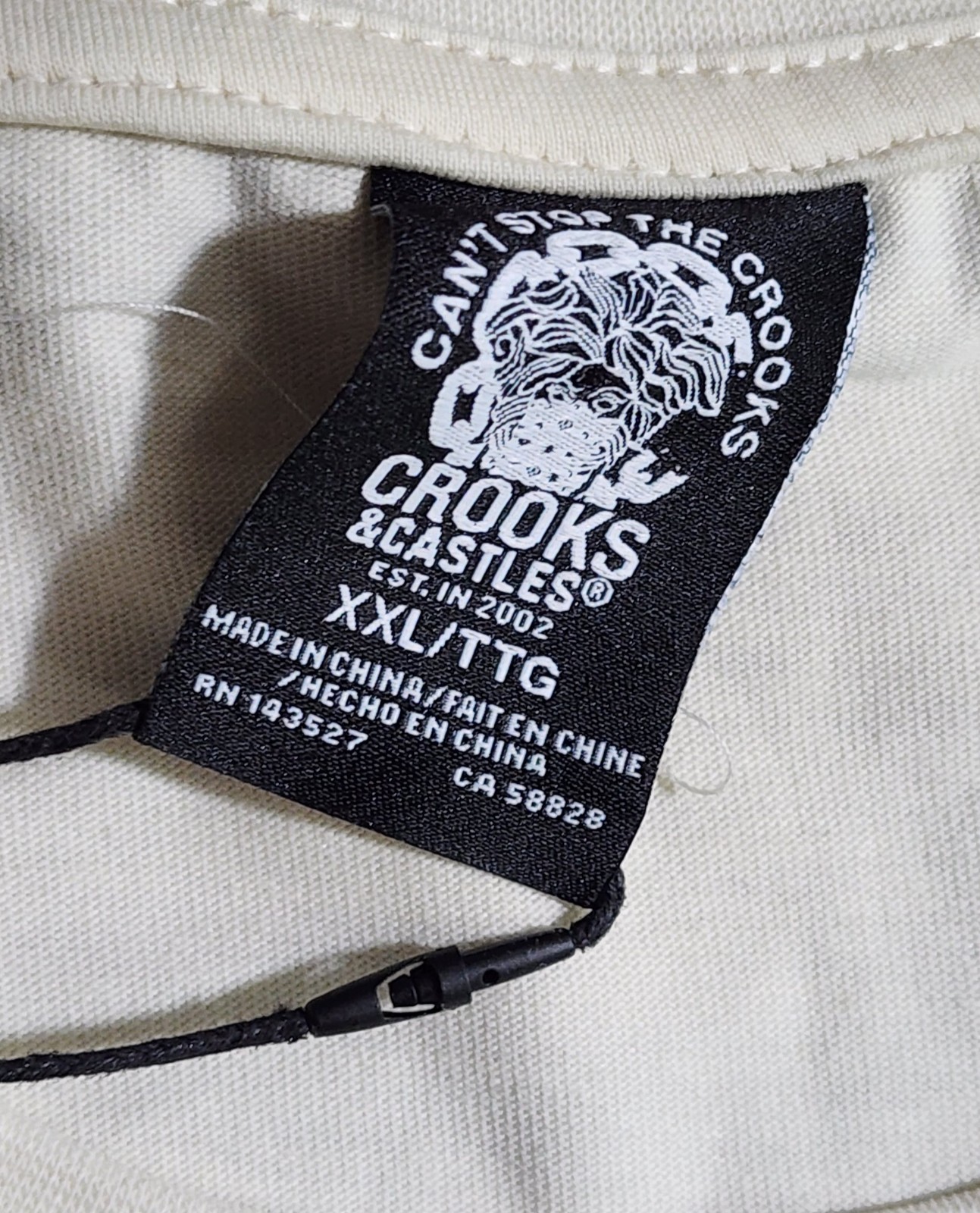 Crooks & Castles T-Shirt Men’s Sz XXL Family Loyalty Respect Virgin Mary Tee