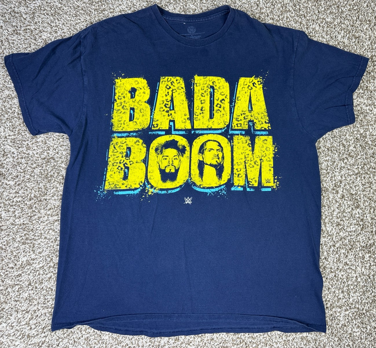 WWE Enzo & Big Cass BADA BOOM Realest Guys In The Room VTG 2017 T-Shirt Size L