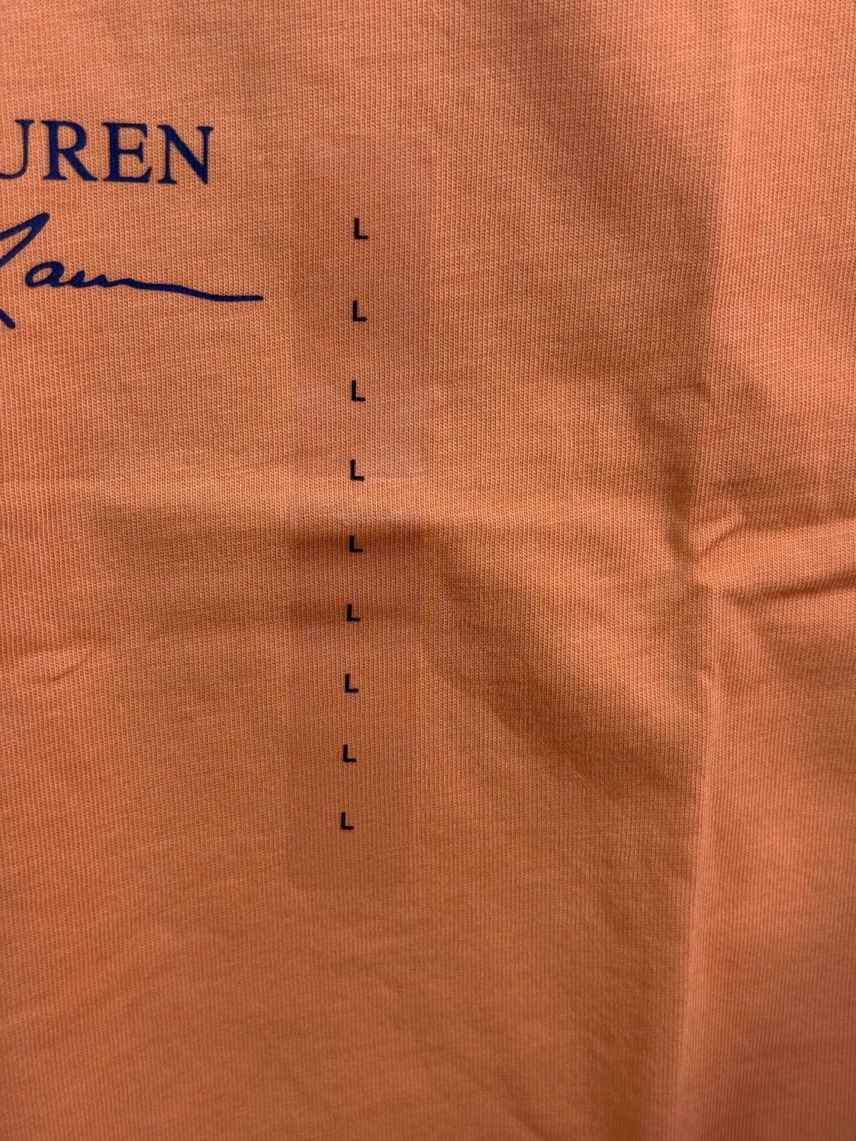 Polo Ralph Lauren Orange Classic Fit Polo Bear Short Sleeve T Shirt Men’s Large