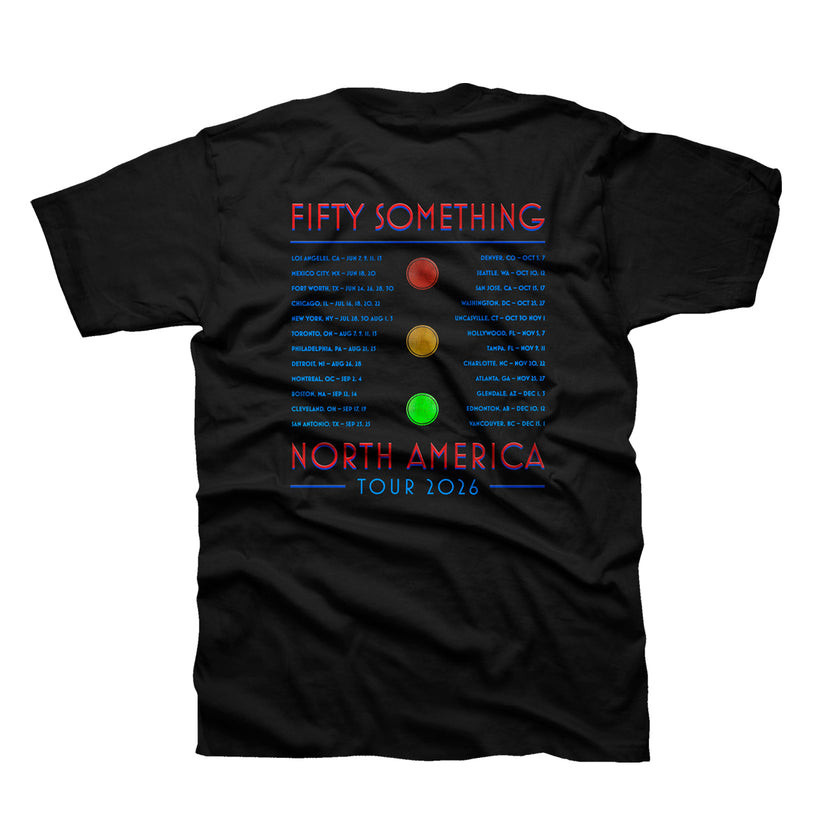 RUSH Band T Shirt Fifty Something North American Tour 2026 Reprint