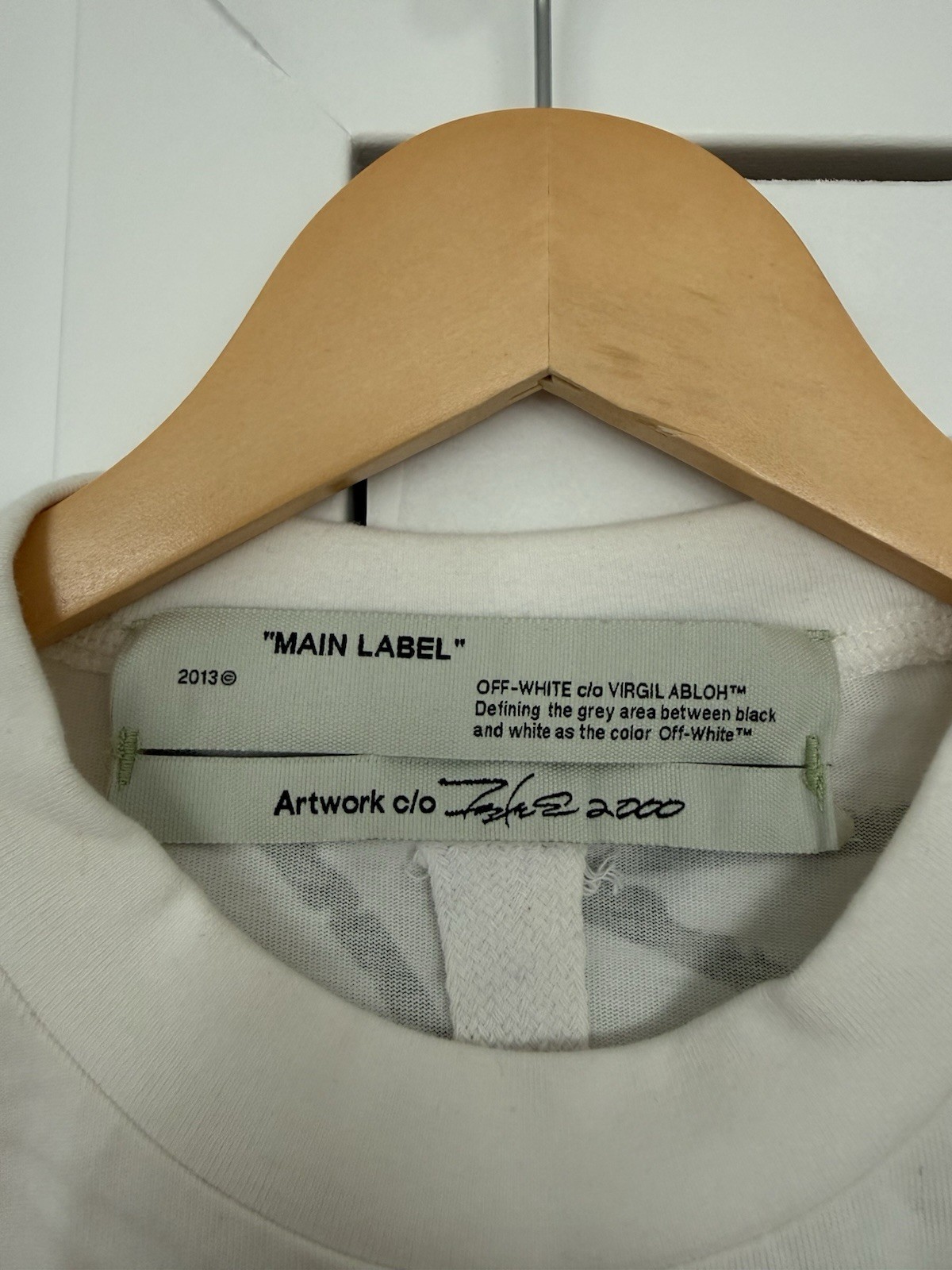 Off White MCA Virgil Abloh x Futura 2000 T-Shirt Men’s Large