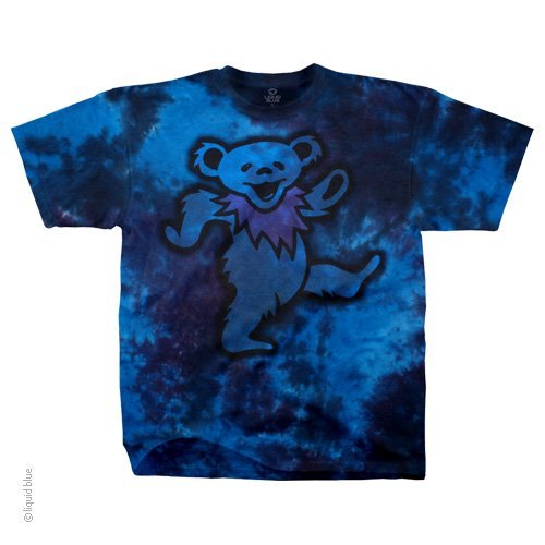 GRATEFUL DEAD-BIG BEAR-DANCING BEARS-TIE DYE T-SHIRT S-M-L-XL-XXL Garcia, Wier