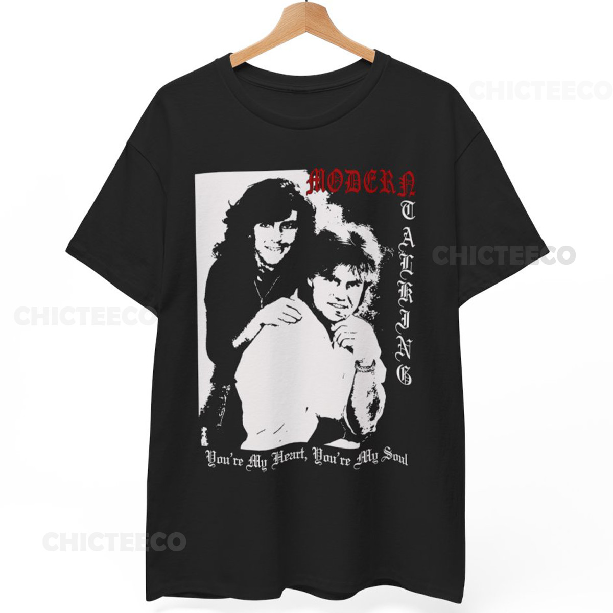 Modern Talking T-Shirt You’re My Heart You’re My Soul 80s Synth-Pop Unisex Tee