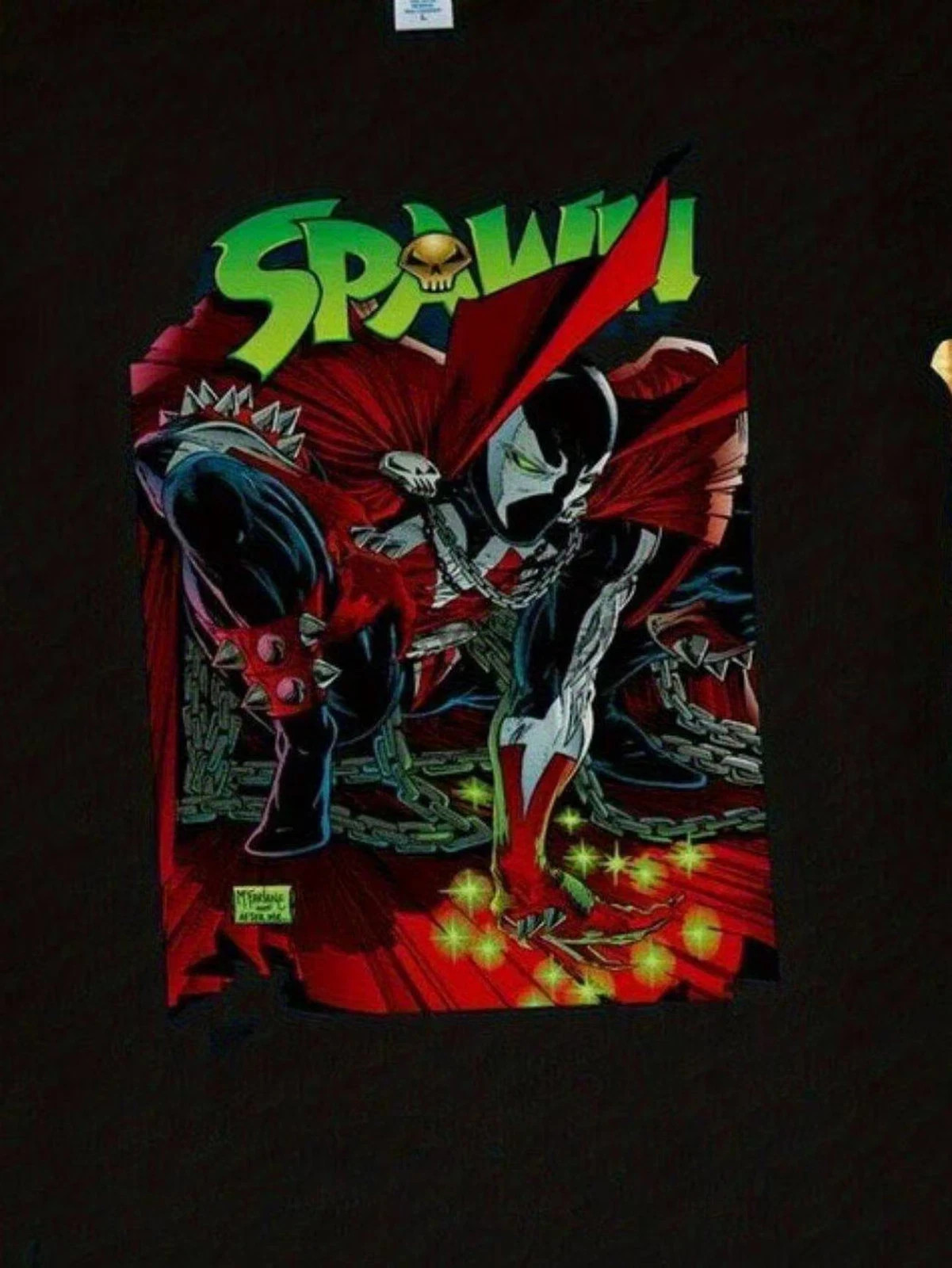 MenS Spawn Comic Art Reprint T-Shirt Size S to 5XL