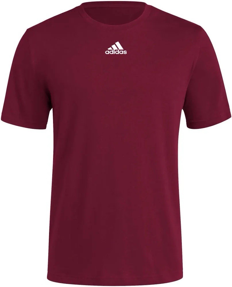 Adidas Mens Fresh Short Sleeve Cotton Tee Maroon HG0707 Men’s Size 2XL – NWT