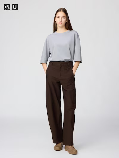 UNIQLO U AIRism Oversized T-Shirt Unisex Cotton Blend All Colors Available Stree