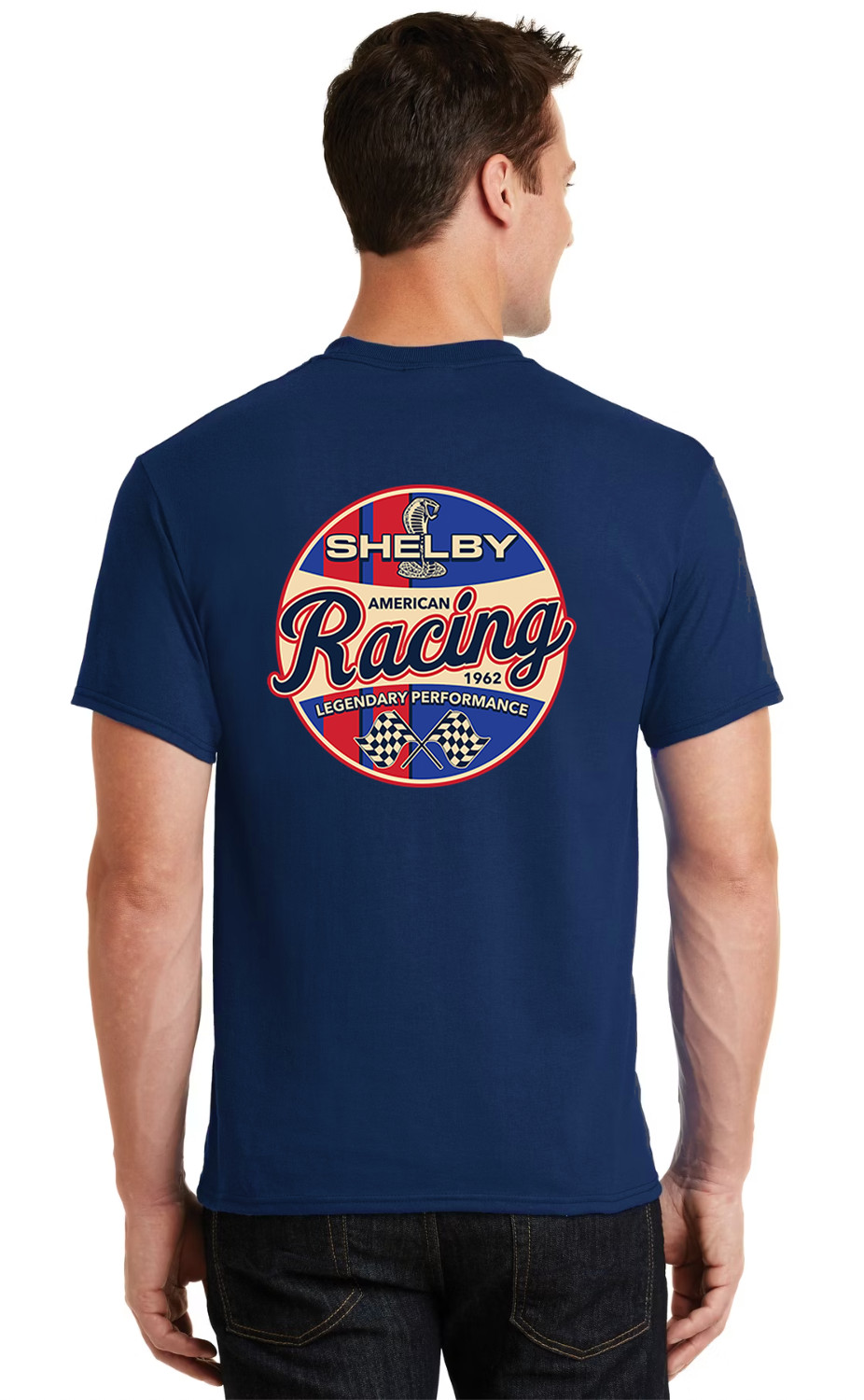 Shelby Mustang Ford Racing T-shirt Mens Graphic Tees Clothing Apparel Gifts Mens