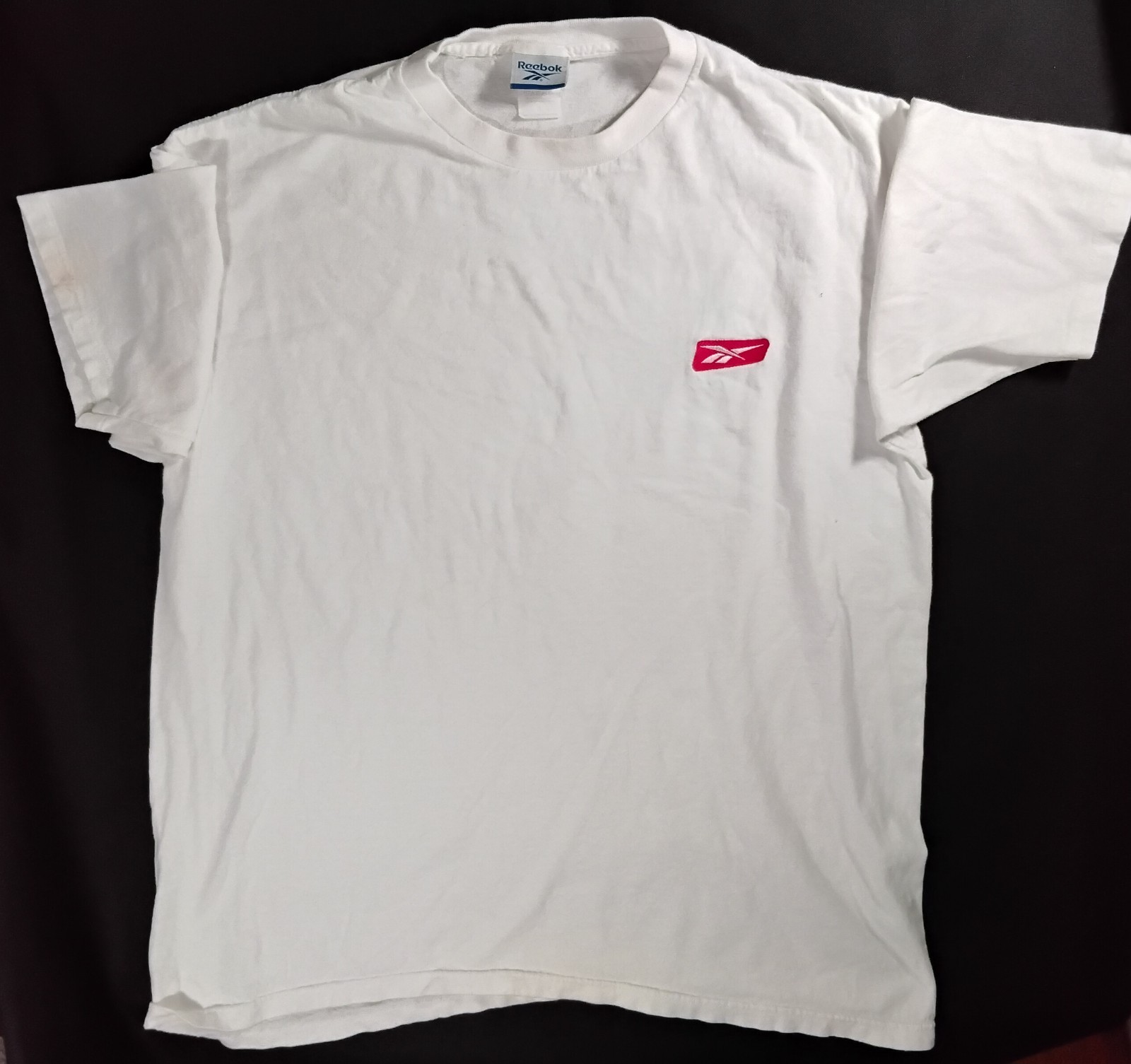 VINTAGE 90’s Reebok USA XL embroidery Logo CLASSIC T SHIRT