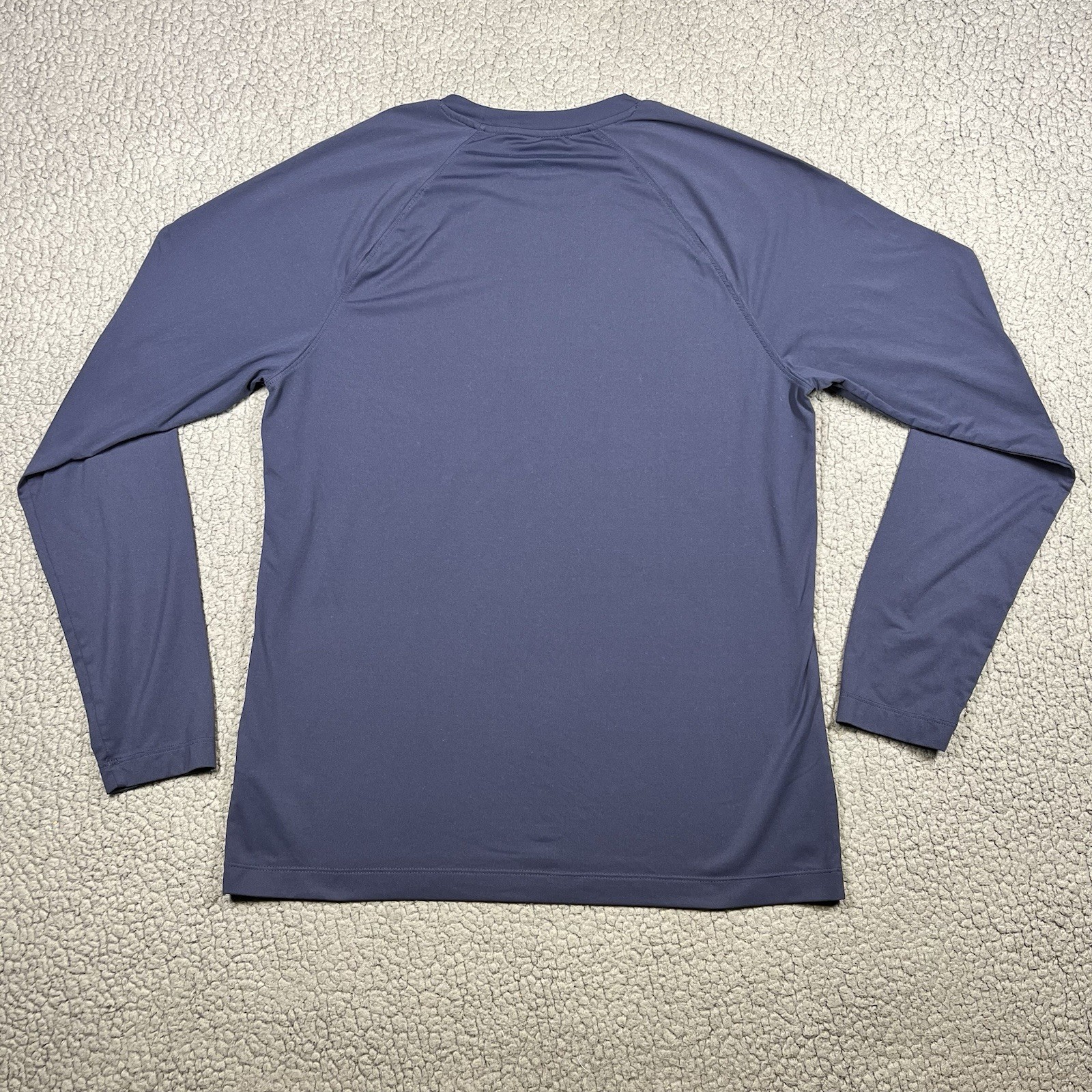 Rhone Reign Shirt Mens Medium Blue Long Sleeve Performance Training